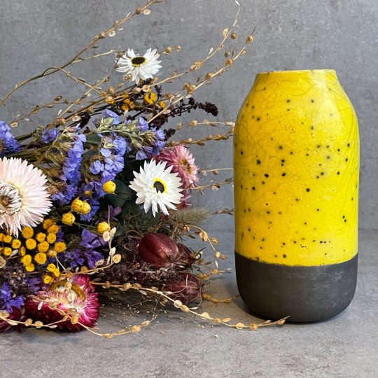 Vase til tørrede blomster (H 15,5 cm)