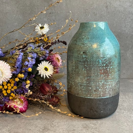 Vase til tørrede blomster (H 17,5 cm)